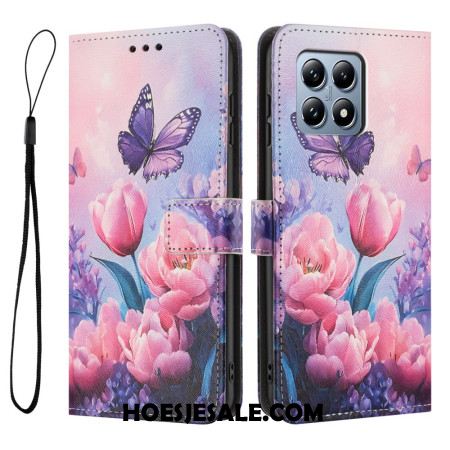 Bescherming Hoesje Xiaomi 15t Roze Tulpen