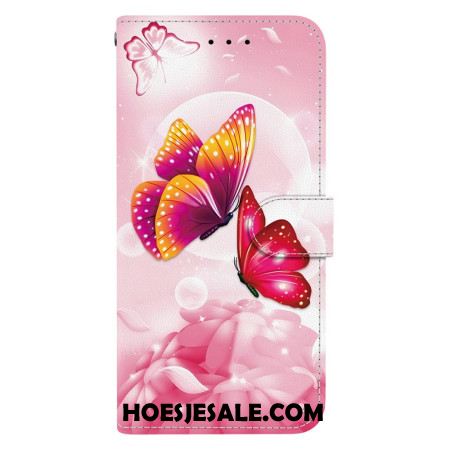Bescherming Hoesje Xiaomi 15t Roze Vlinders