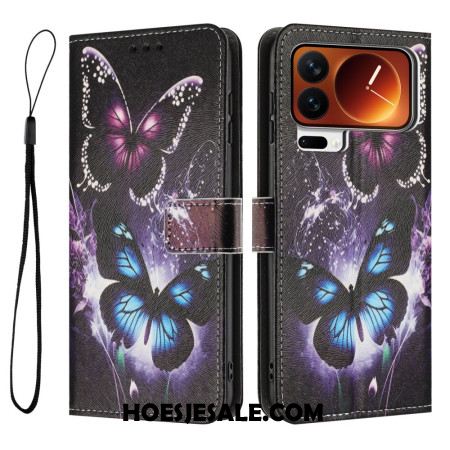 Bescherming Hoesje Xiaomi 17 Pro Twee Vlinders