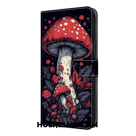 Bescherming Hoesje Xiaomi Redmi Note 14 Pro 4g Rode Paddenstoel