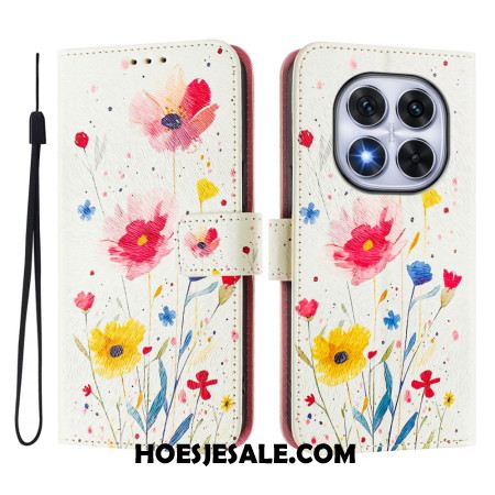 Bescherming Hoesje Xiaomi Redmi Note 14 Pro Plus 5g Flora-patroon
