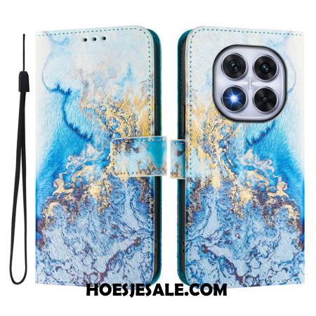 Bescherming Hoesje Xiaomi Redmi Note 14 Pro Plus 5g Oceaanmarmerpatroon