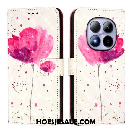 Bescherming Hoesje Xiaomi Redmi Note 15 Pro 5g Klaproos