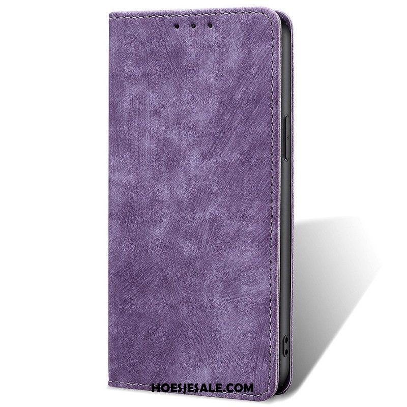 Bescherming Hoesje voor Huawei Mate 50 Pro Folio-hoesje Retro Kunstleer