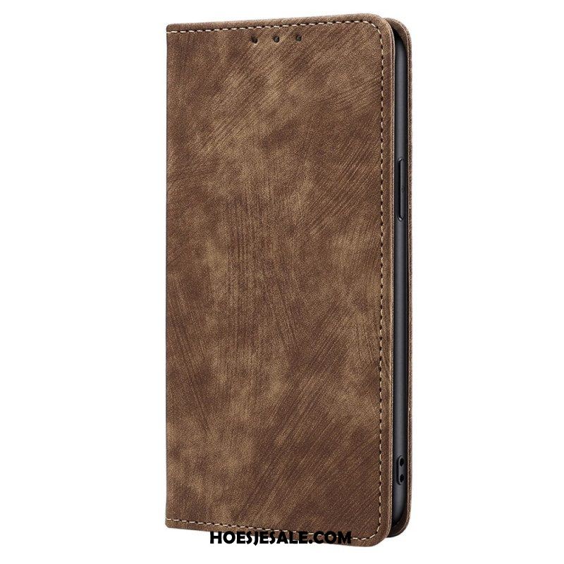 Bescherming Hoesje voor Huawei P60 Pro Folio-hoesje Vintage Serie