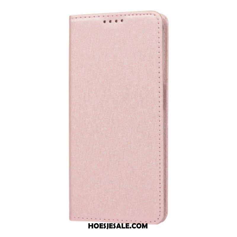 Bescherming Hoesje voor Oppo A54 5G / A74 5G Folio-hoesje Zachte Lederen Stijl Met Riem