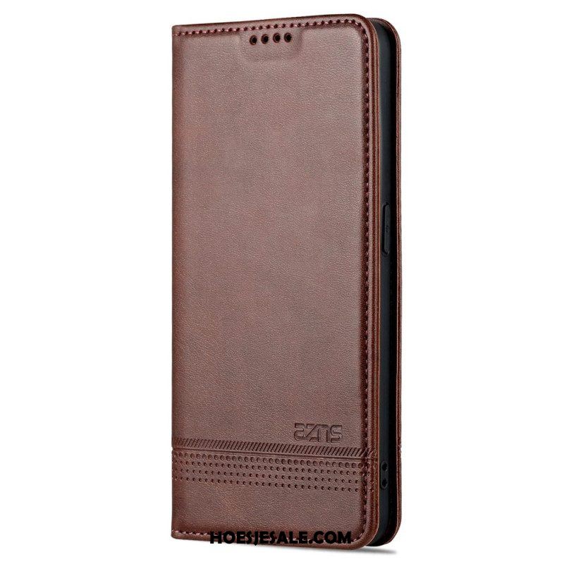 Bescherming Hoesje voor Oppo Reno 8 Lite Folio-hoesje Azns