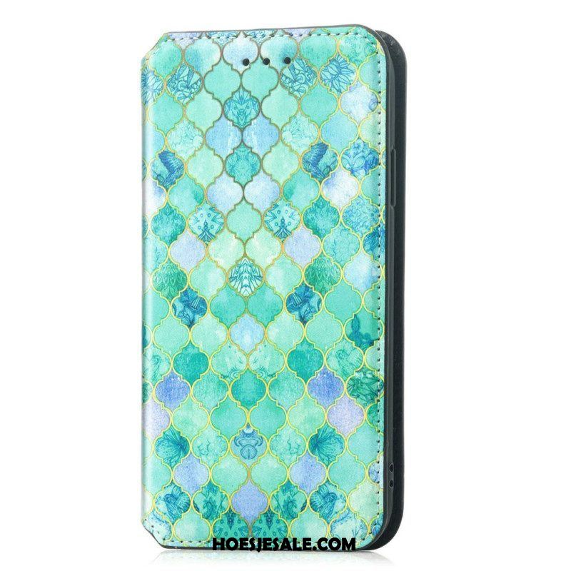 Bescherming Hoesje voor Samsung Galaxy A14 / A14 5G Folio-hoesje Samsung Galaxy A14 5g / A14 Gehard Glas Beschermende Lens