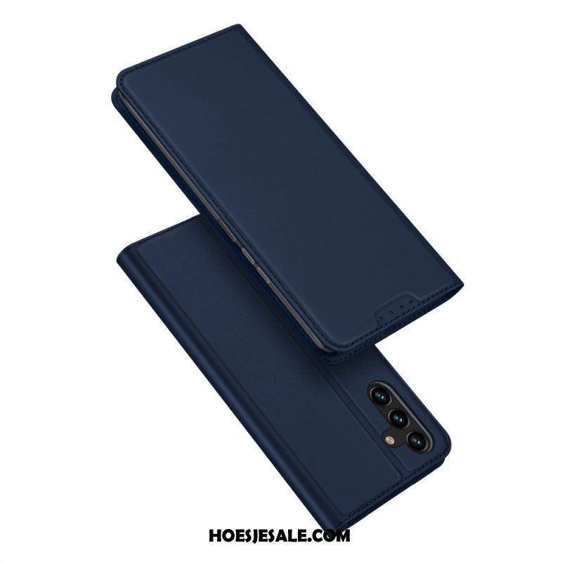 Bescherming Hoesje voor Samsung Galaxy A14 / A14 5G Folio-hoesje Skinpro Dux Ducis