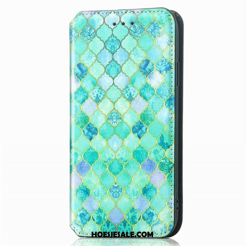 Bescherming Hoesje voor Samsung Galaxy M13 Folio-hoesje Caseneo Rfid-ontwerp