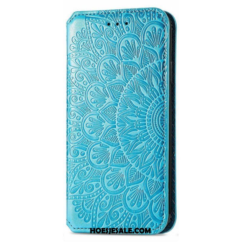 Bescherming Hoesje voor Samsung Galaxy M52 5G Folio-hoesje Kunstleer Antiek