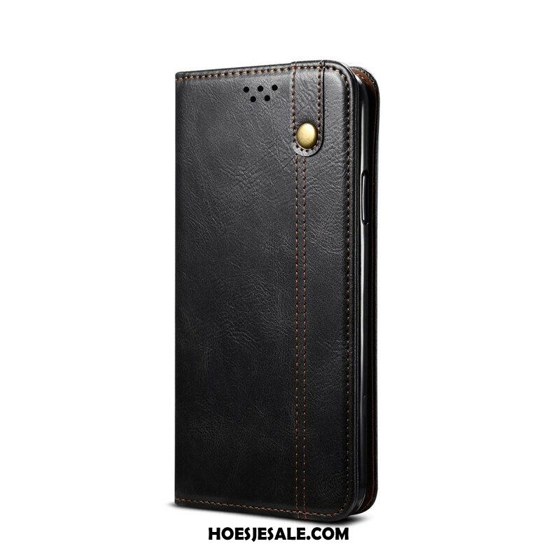 Bescherming Hoesje voor Samsung Galaxy S20 Plus / S20 Plus 5G Folio-hoesje Gewaxt Kunstleer