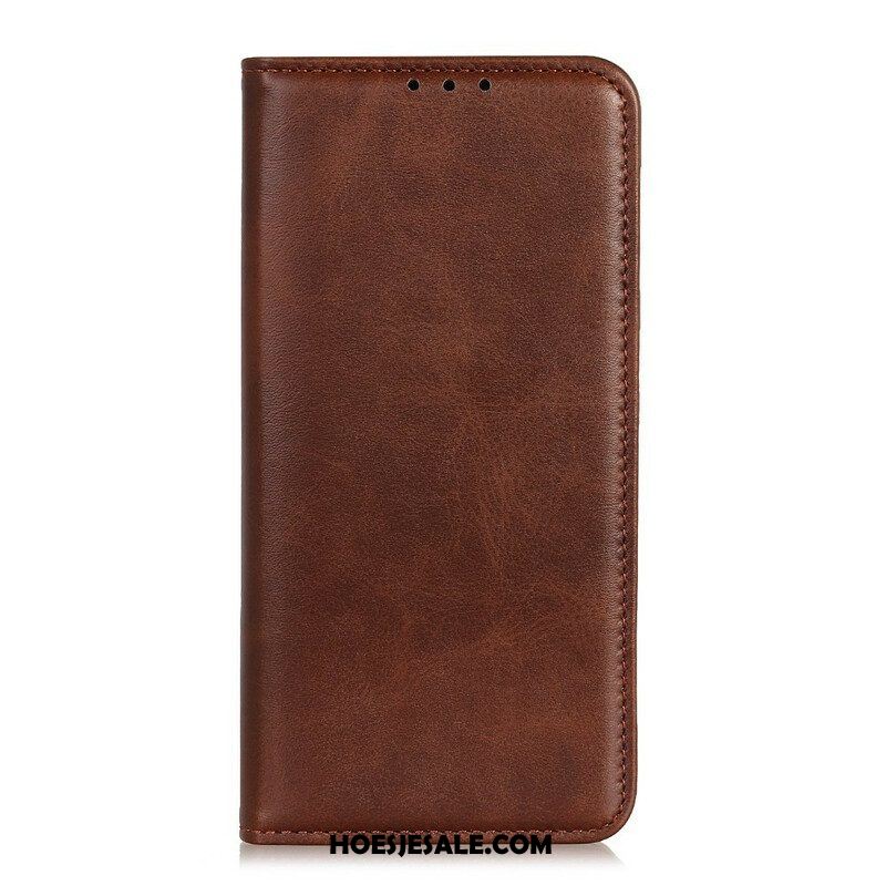 Bescherming Hoesje voor Samsung Galaxy S21 5G Folio-hoesje Gespleten Leer