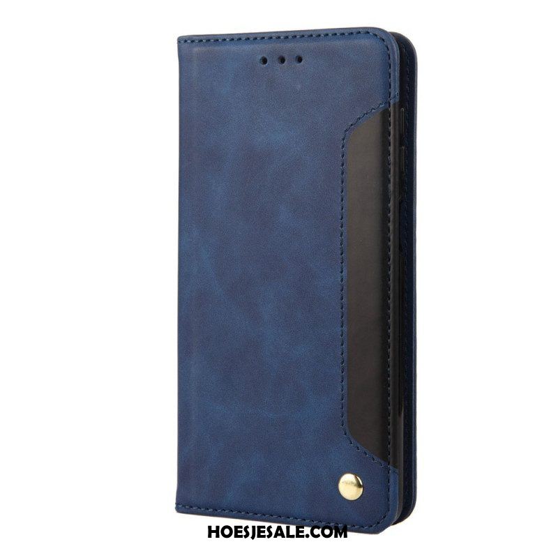 Bescherming Hoesje voor Sony Xperia 10 IV Folio-hoesje Twee Toon