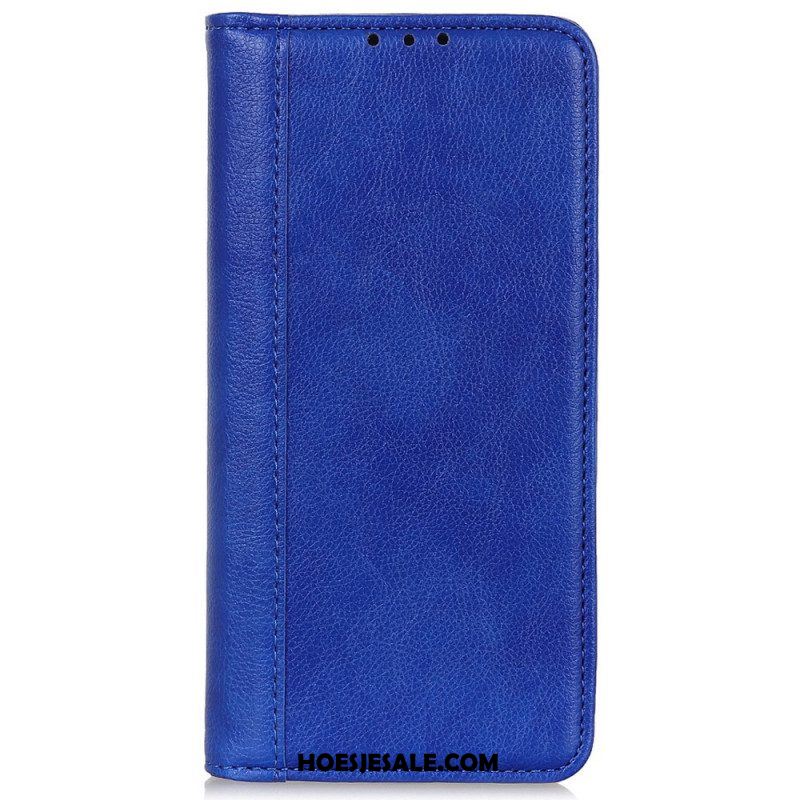 Bescherming Hoesje voor Sony Xperia Pro-I Folio-hoesje Elegantie Split Litchi Leer