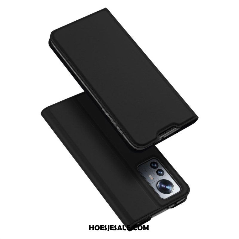 Bescherming Hoesje voor Xiaomi 12 Pro Folio-hoesje Skinpro Dux Ducis