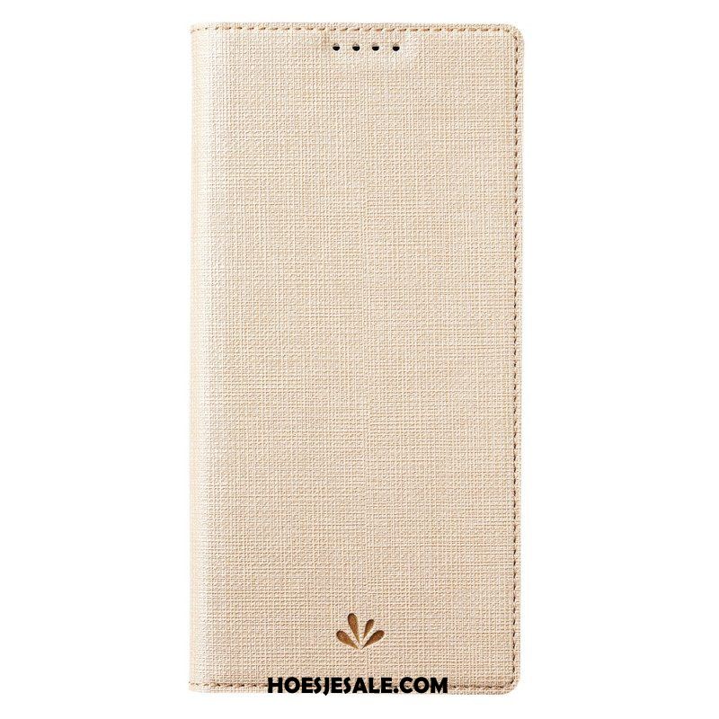 Bescherming Hoesje voor Xiaomi 13 Folio-hoesje Vili-stoffentextuur