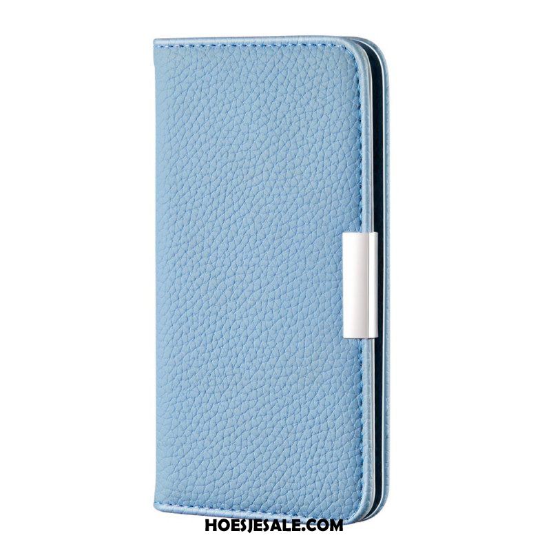 Bescherming Hoesje voor Xiaomi Redmi Note 10 Pro Folio-hoesje Imitatieleer Litchi Ultra Chic