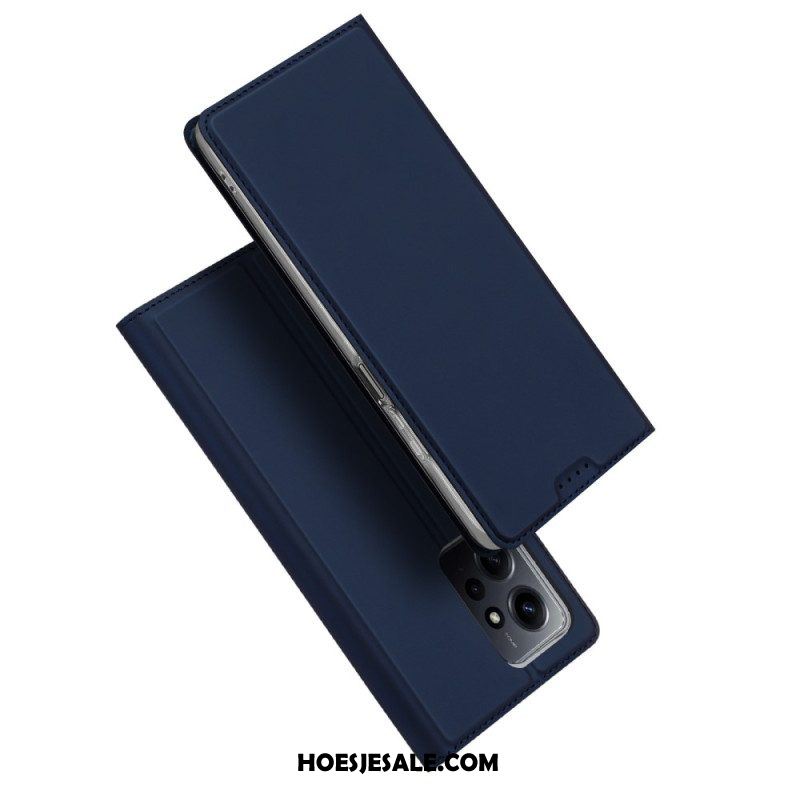 Bescherming Hoesje voor Xiaomi Redmi Note 12 4G Folio-hoesje Skin-pro-serie Dux Ducis
