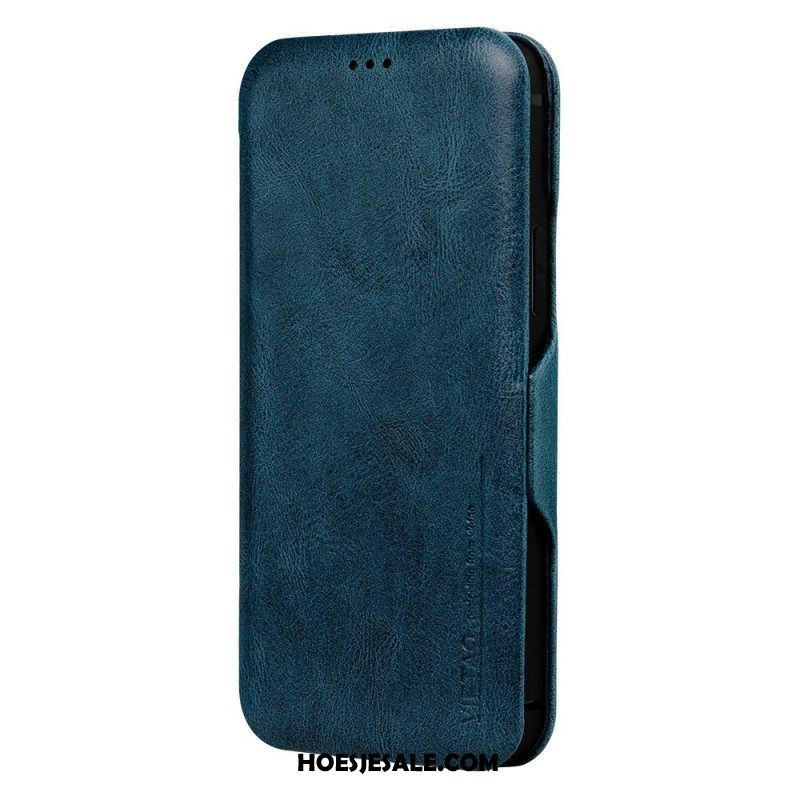 Bescherming Hoesje voor iPhone 14 Pro Folio-hoesje Vietao