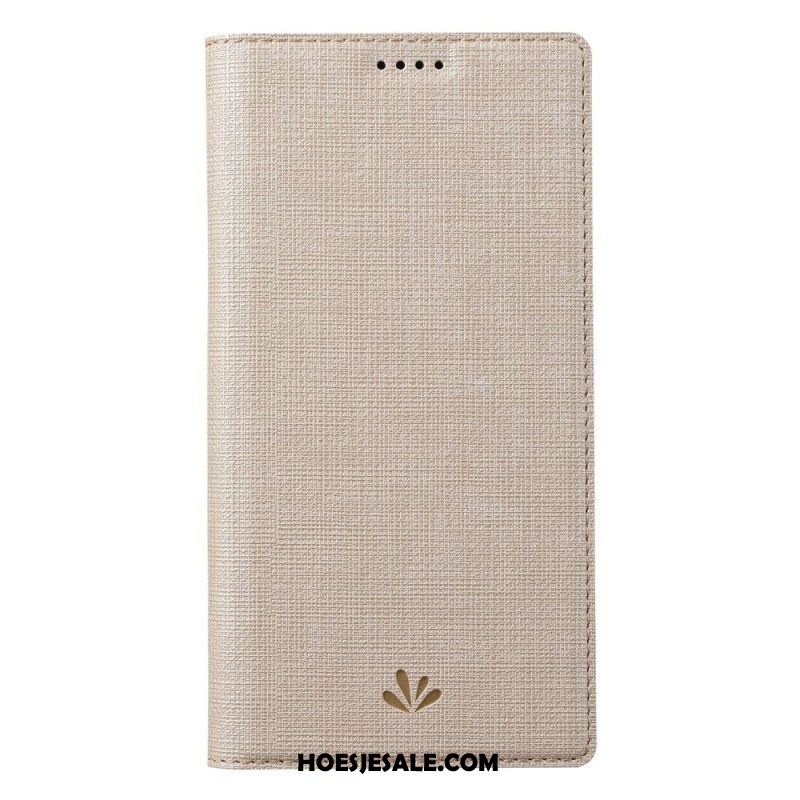 Bescherming Hoesje voor iPhone 14 Pro Max Folio-hoesje Vili Dmx-serie