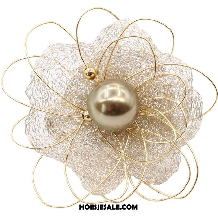 Broches Dames Bloem Kraag Vlinder Corsage Broche Accessoires