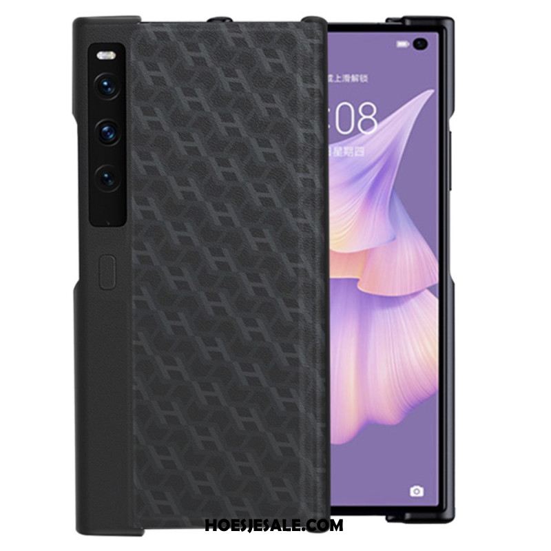 Case Hoesje Huawei Mate XS 2 Telefoonhoesje H-patroon