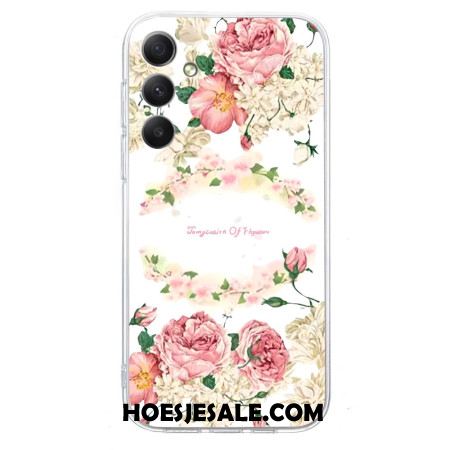 Case Hoesje Samsung Galaxy A17 4g / 5g Telefoonhoesje Vintage Rozen