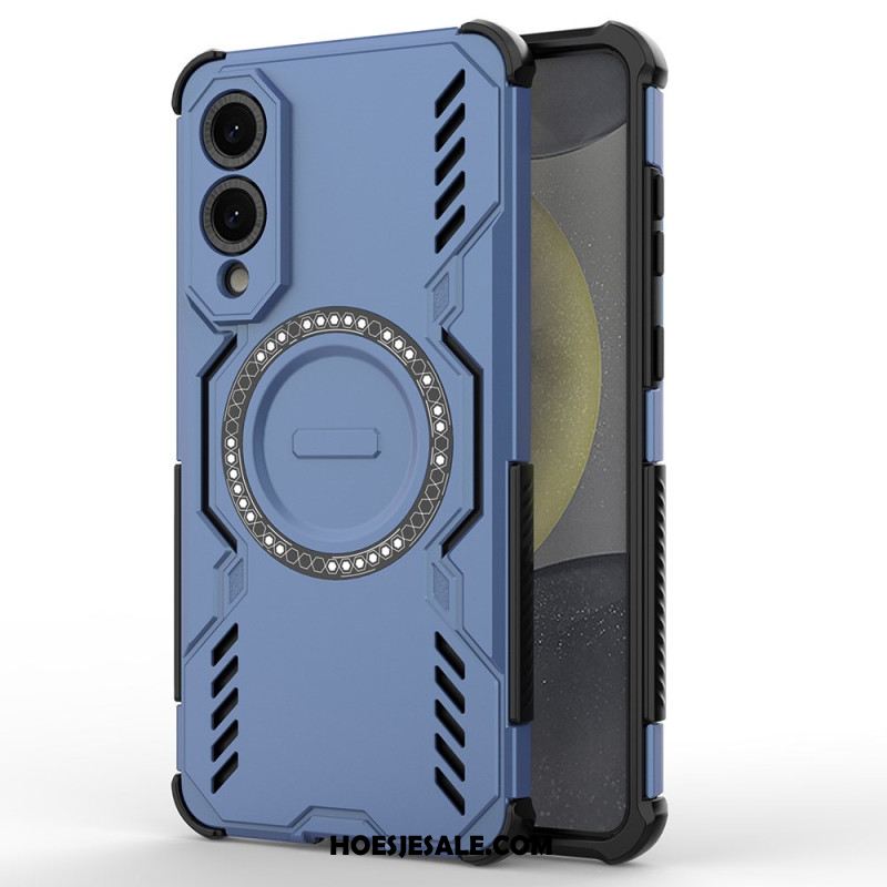 Case Hoesje Samsung Galaxy S25 5g Edge Telefoonhoesje Ademend Pantser