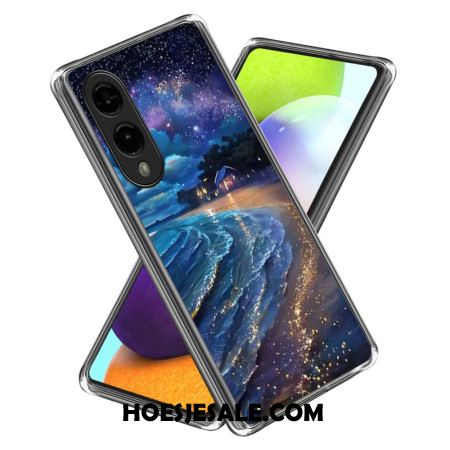 Case Hoesje Samsung Galaxy S25 5g Edge Telefoonhoesje Sterrenstrand