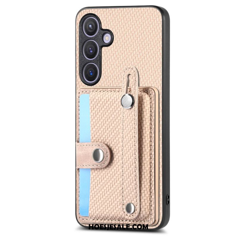 Case Hoesje Samsung Galaxy S25 Plus 5g Telefoonhoesje Bandje En Kaarthouder