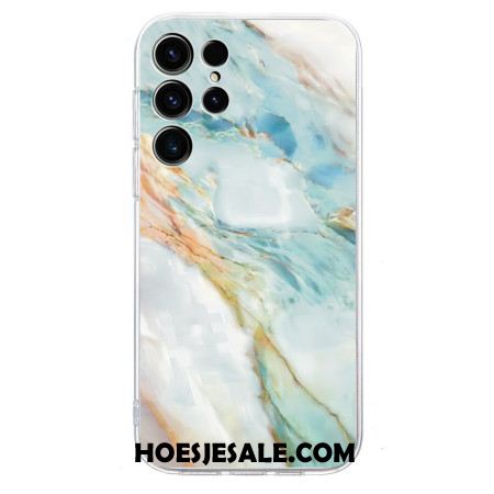Case Hoesje Samsung Galaxy S25 Ultra 5g Telefoonhoesje Marmerpatroon