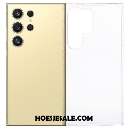 Case Hoesje Samsung Galaxy S25 Ultra 5g Telefoonhoesje Transparant Met Airbag