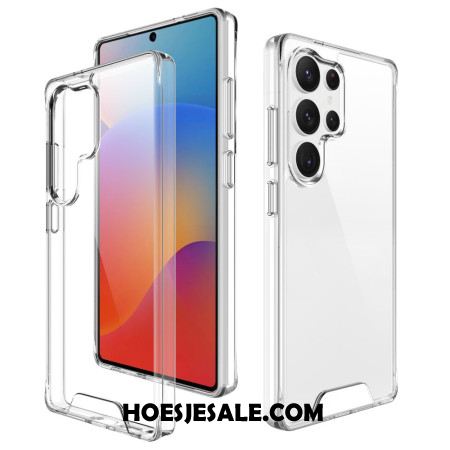 Case Hoesje Samsung Galaxy S25 Ultra 5g Telefoonhoesje Transparante Fusion