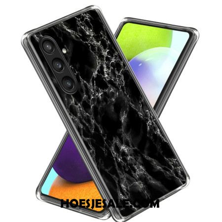 Case Hoesje Samsung Galaxy S25 Ultra 5g Telefoonhoesje Zwart Marmer