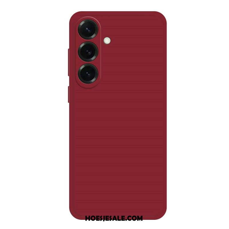 Case Hoesje Samsung Galaxy S26 Plus Telefoonhoesje Siliconen Rechte Randen