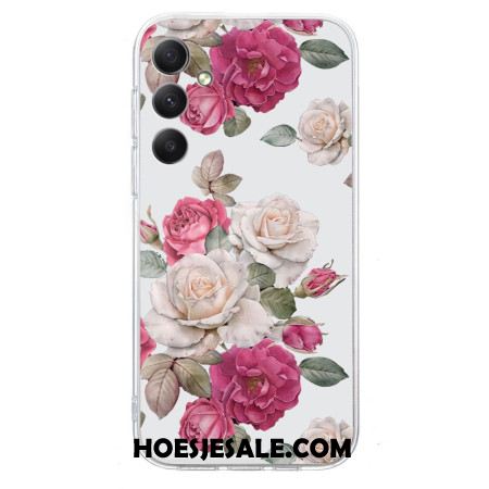 Case Hoesje Samsung Galaxy S26 Telefoonhoesje Pioenrozen