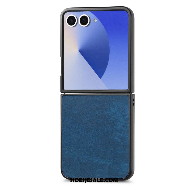 Case Hoesje Samsung Galaxy Z Flip 7 Telefoonhoesje Suède-effect