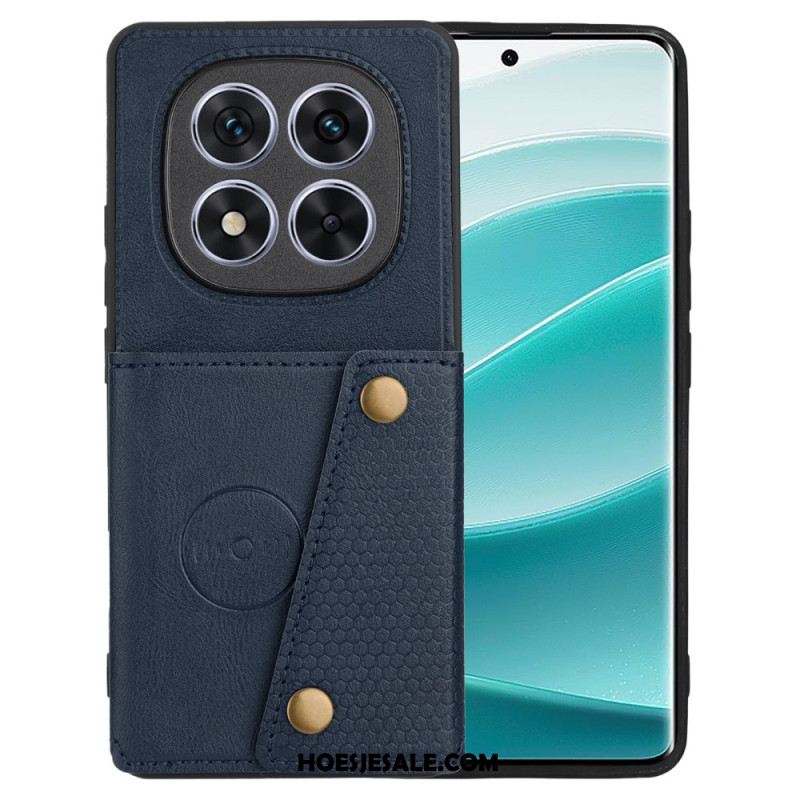 Case Hoesje Xiaomi Redmi Note 14 Pro Plus 5g Telefoonhoesje Kaarthouder En Standaard In Lederlook