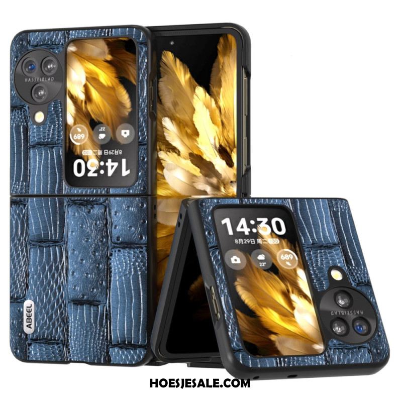 Cover Hoesje Oppo Find N3 Flip Telefoonhoesje Mahjong-textuur Abeel