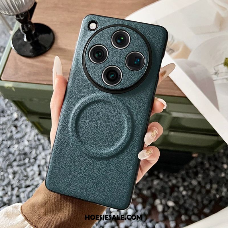 Cover Hoesje Oppo Find X8 Pro Telefoonhoesje Magsafe-compatibel Leerlook