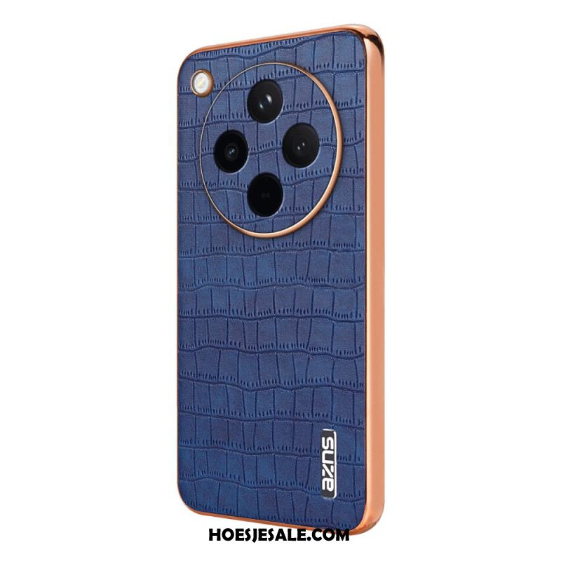 Cover Hoesje Oppo Find X8 Telefoonhoesje Azns Krokodillenstijl