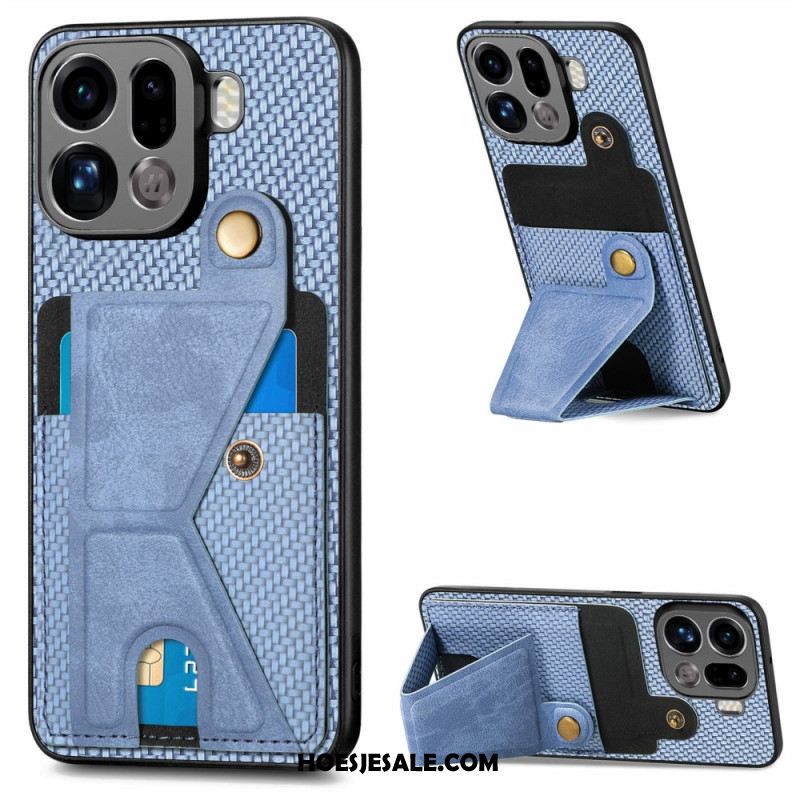 Cover Hoesje Oppo Find X9 Pro 5g Telefoonhoesje Kaarthouder En Standaard Design K