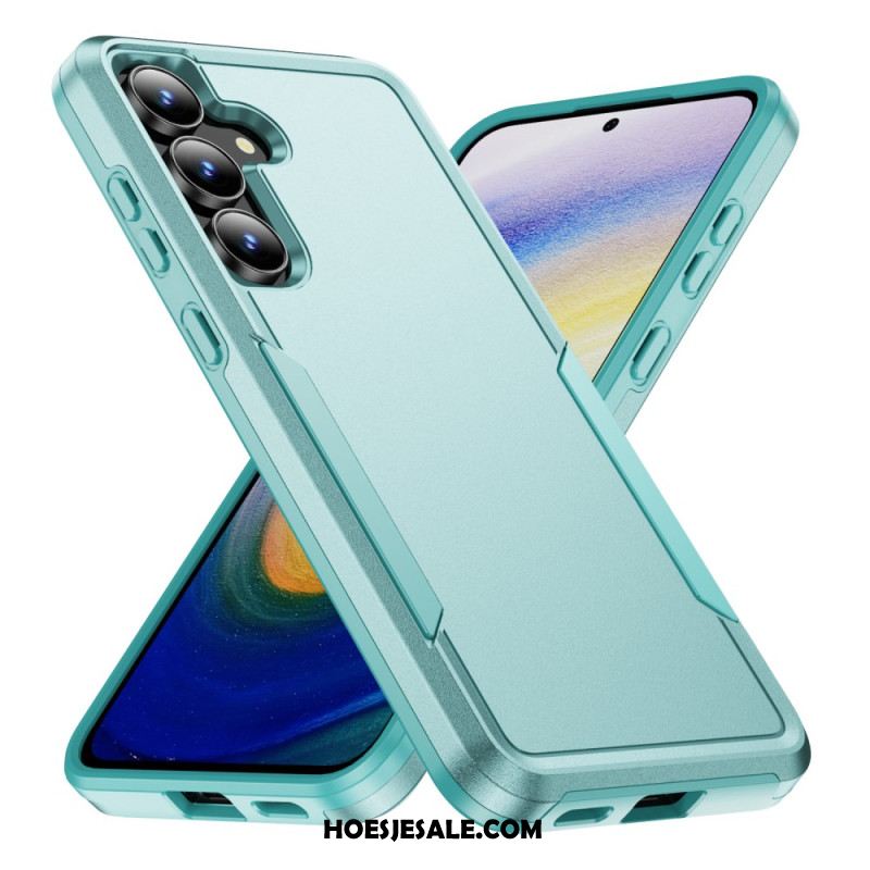 Cover Hoesje Samsung Galaxy S25 Fe Telefoonhoesje Metaaleffect