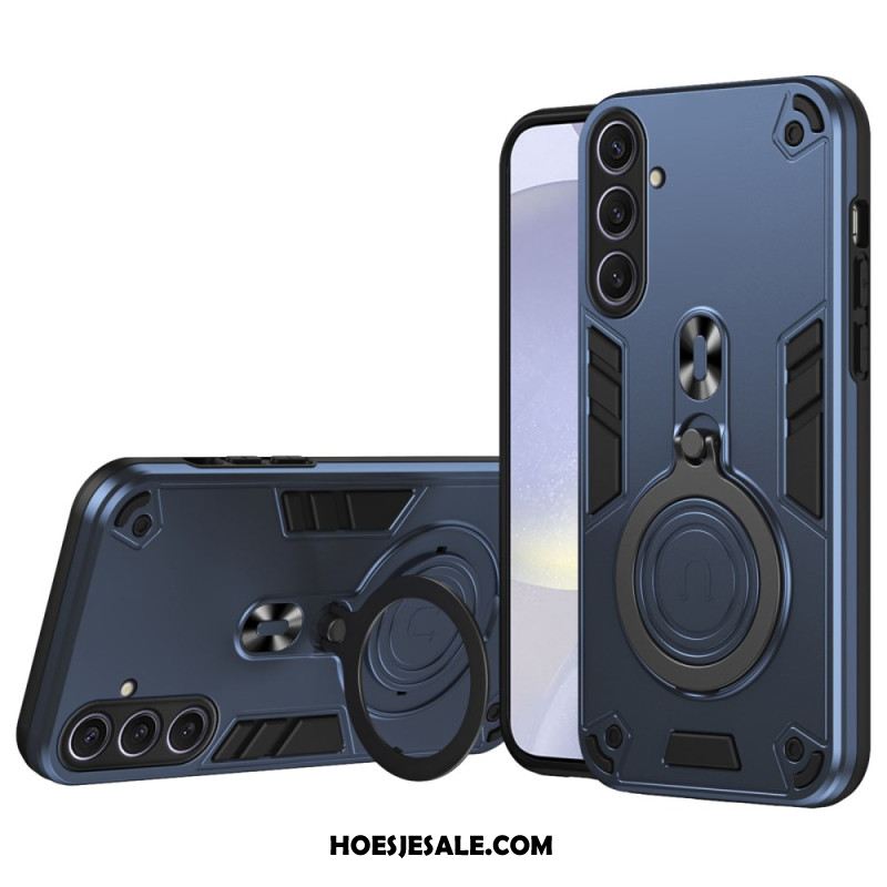 Cover Hoesje Samsung Galaxy S25 Plus 5g Telefoonhoesje Draaibare Standaard