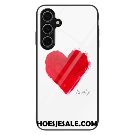 Cover Hoesje Samsung Galaxy S25 Plus 5g Telefoonhoesje Gehard Glas Met Lovely