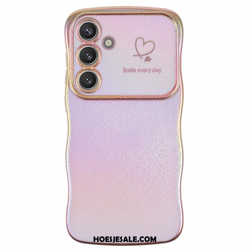 Cover Hoesje Samsung Galaxy S25 Plus 5g Telefoonhoesje Zijdeachtige Kleurovergang