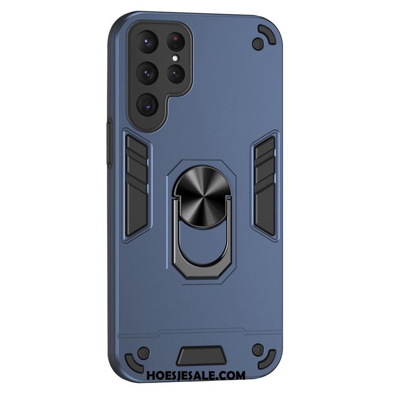 Cover Hoesje Samsung Galaxy S25 Ultra 5g Telefoonhoesje Draaibare Standaard