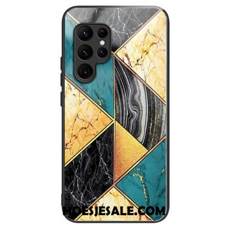 Cover Hoesje Samsung Galaxy S25 Ultra 5g Telefoonhoesje Kleurrijk Marmer