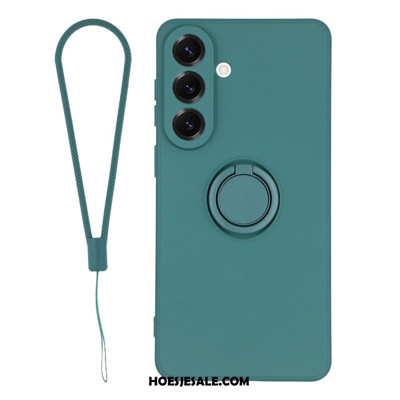 Cover Hoesje Samsung Galaxy S26 Telefoonhoesje Siliconen Bandje